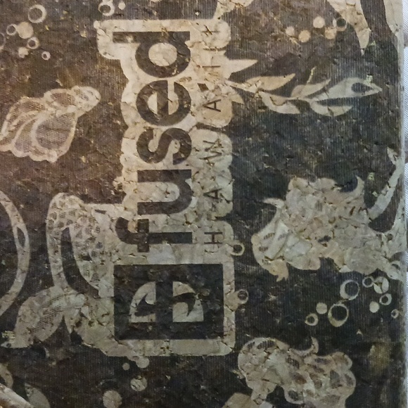 🌈EUC🌈Fused Hawaii Cork Wallet with wrist strap. - Picture 3 of 4